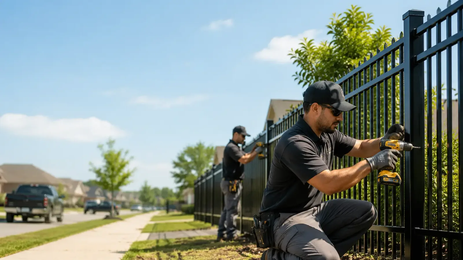 Metal Fence Installation in Ramer, TN